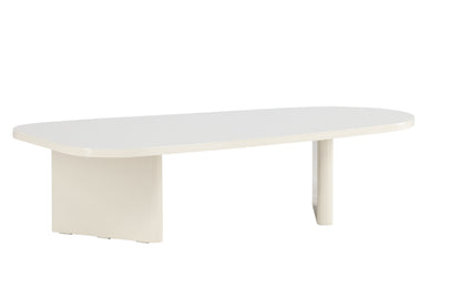 Grönvik sofabord - 130 × 65 cm - beige - billede 6