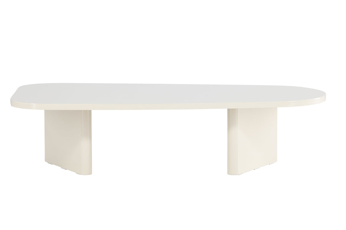 Grönvik sofabord - 130 × 65 cm - beige - billede 7