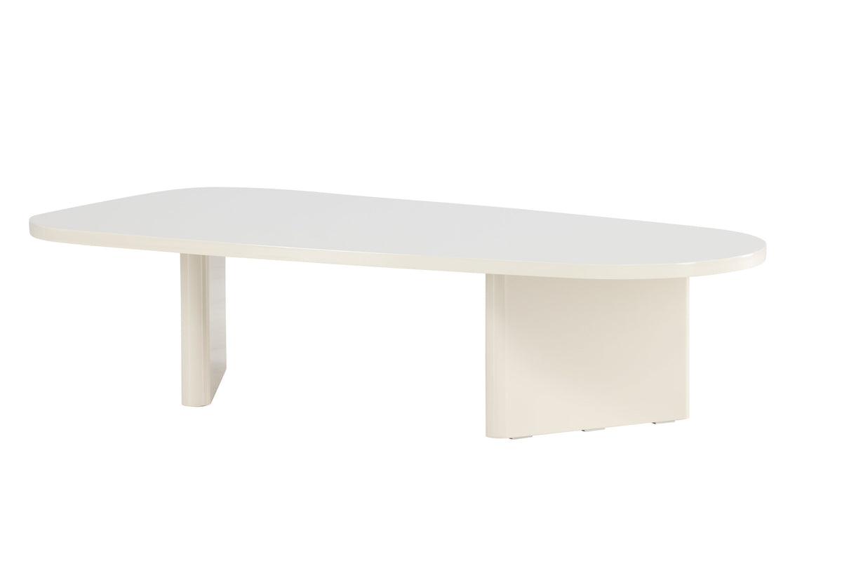 Grönvik sofabord - 130 × 65 cm - beige - billede 8