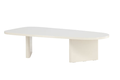 Grönvik sofabord - 130 × 65 cm - beige - billede 8