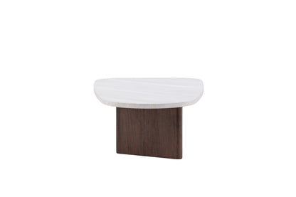 Grönvik sofabord - 130 × 65 cm - mokka, lysegrå - billede 7