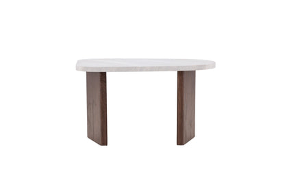 Grönvik sidebord - 70 × 45 cm - lysegrå, grå, mokka - billede 4