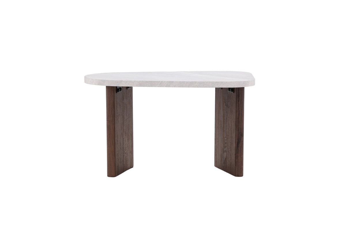 Grönvik sidebord - 70 × 45 cm - lysegrå, grå, mokka - billede 10