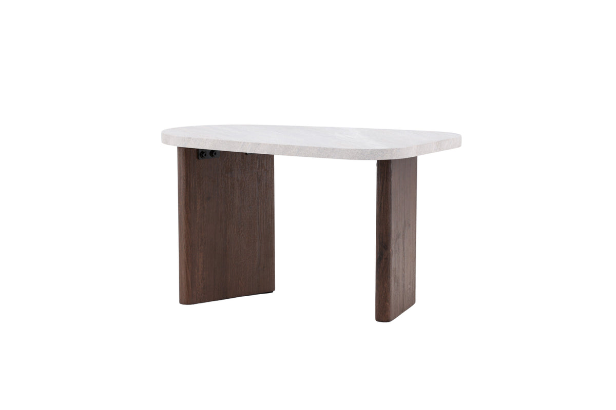 Grönvik sidebord - 70 × 45 cm - lysegrå, grå, mokka - billede 11