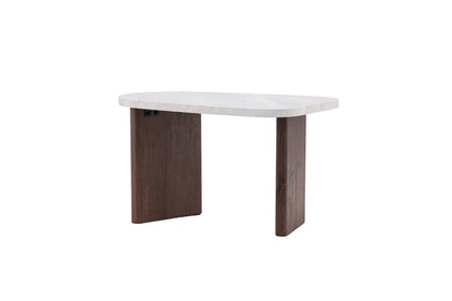 Grönvik sidebord - 70 × 45 cm - lysegrå, grå, mokka - billede 11