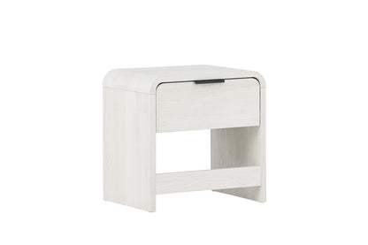 Lyngdal sengebord - 40 × 30 cm - hvidpigmenteret - billede 12