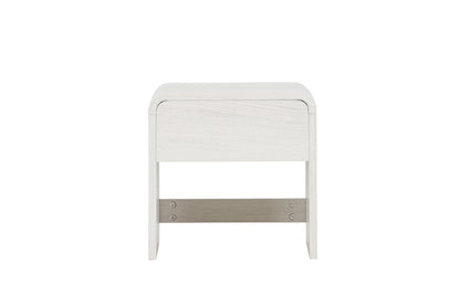 Lyngdal sengebord - 40 × 30 cm - hvidpigmenteret - billede 7