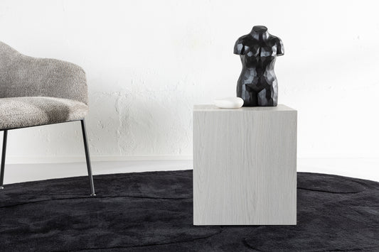 York Sofabord 40 x 40 Whitewash