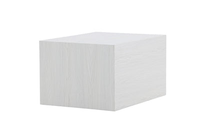 York sofabord - 80 × 60 cm - hvidpigmenteret - billede 2