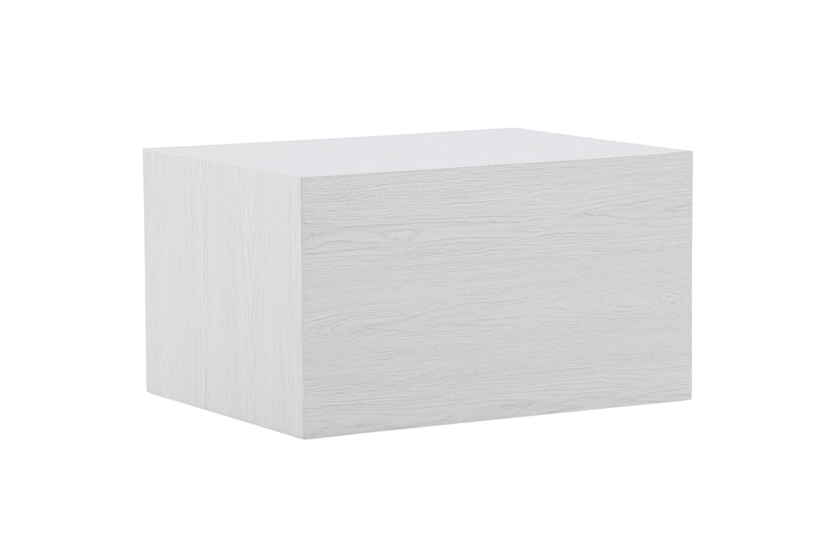York sofabord - 80 × 60 cm - hvidpigmenteret - billede 3