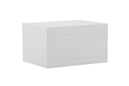 York sofabord - 80 × 60 cm - hvidpigmenteret - billede 3