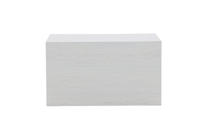 York sofabord - 80 × 60 cm - hvidpigmenteret - billede 4