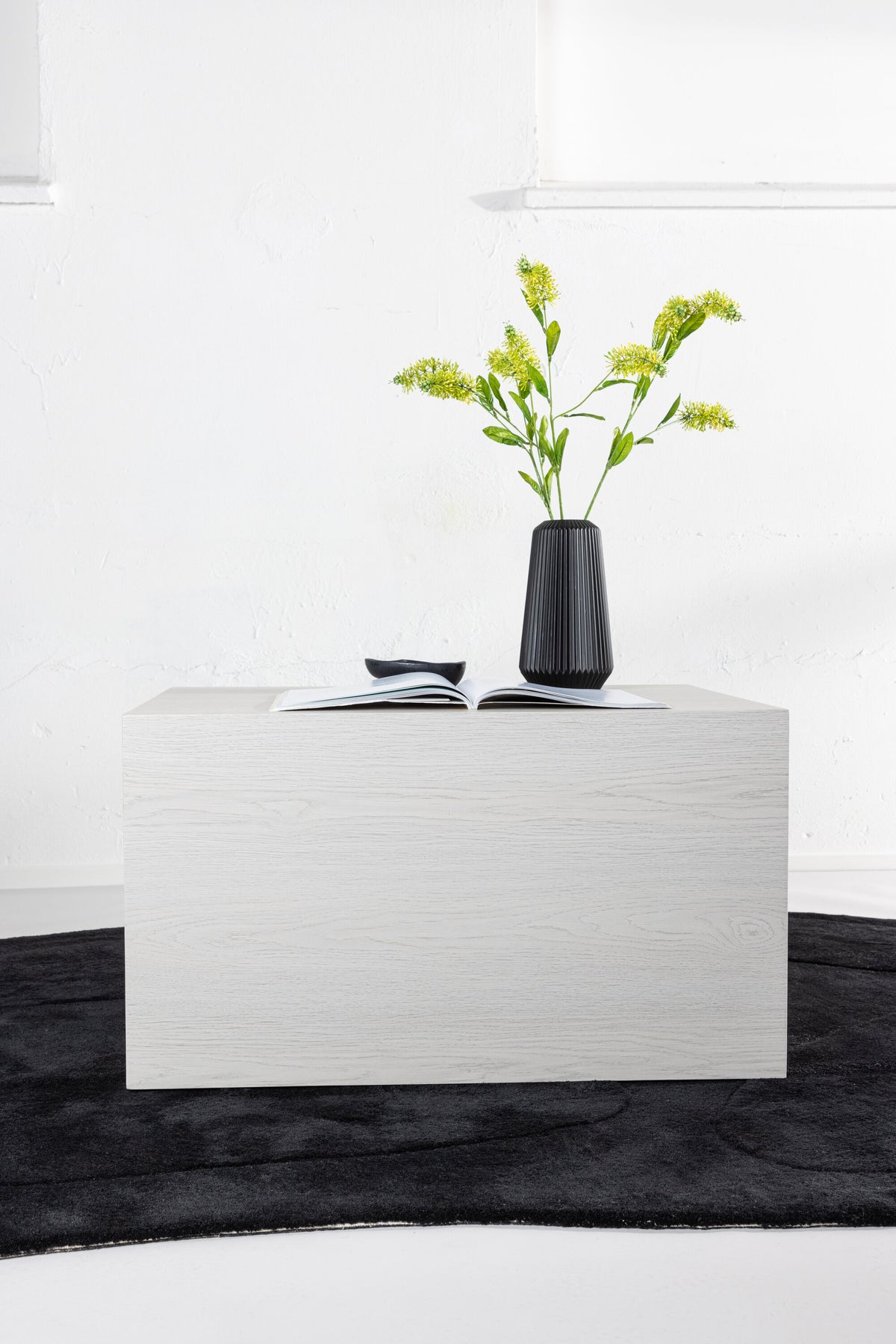 York sofabord - 80 × 60 cm - hvidpigmenteret - billede 17