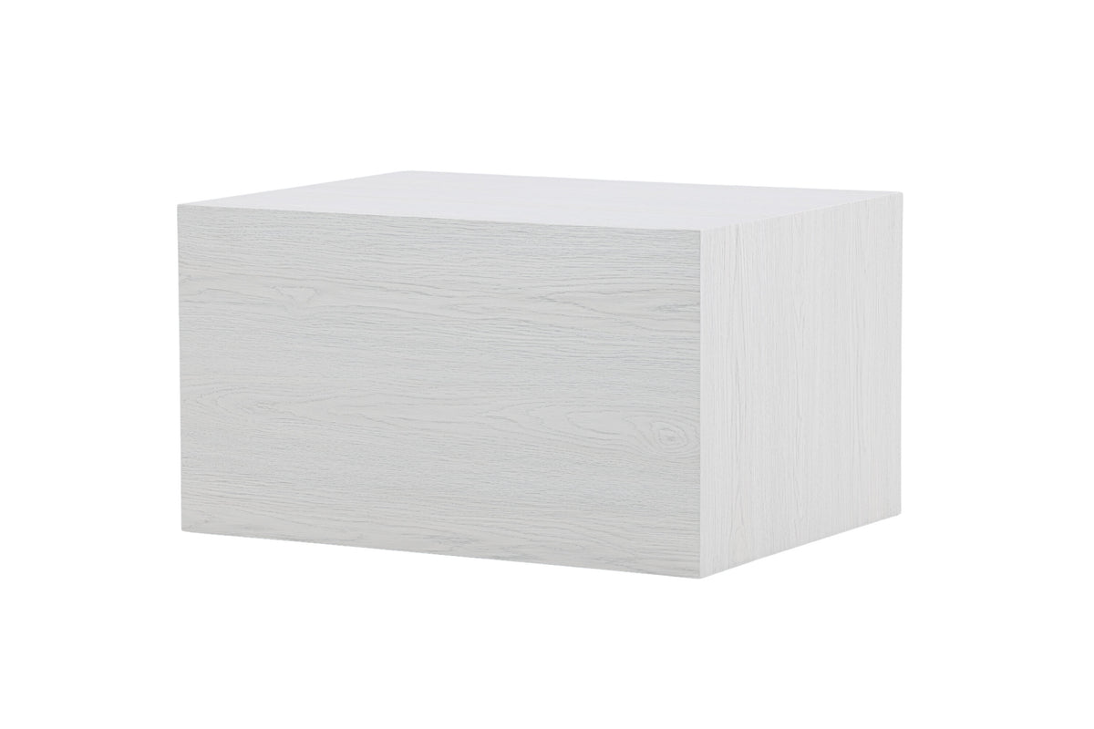 York sofabord - 80 × 60 cm - hvidpigmenteret - billede 5