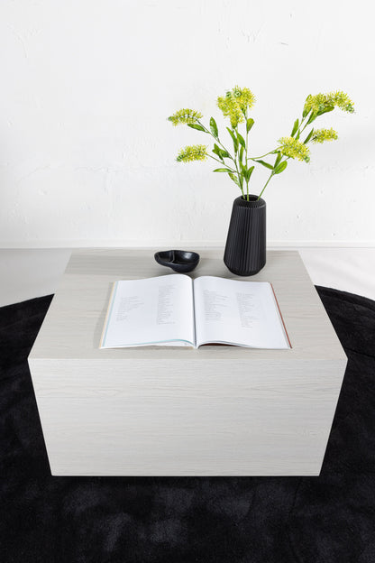 York sofabord - 80 × 60 cm - hvidpigmenteret - billede 18