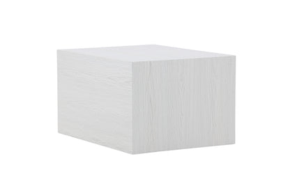 York sofabord - 80 × 60 cm - hvidpigmenteret - billede 6