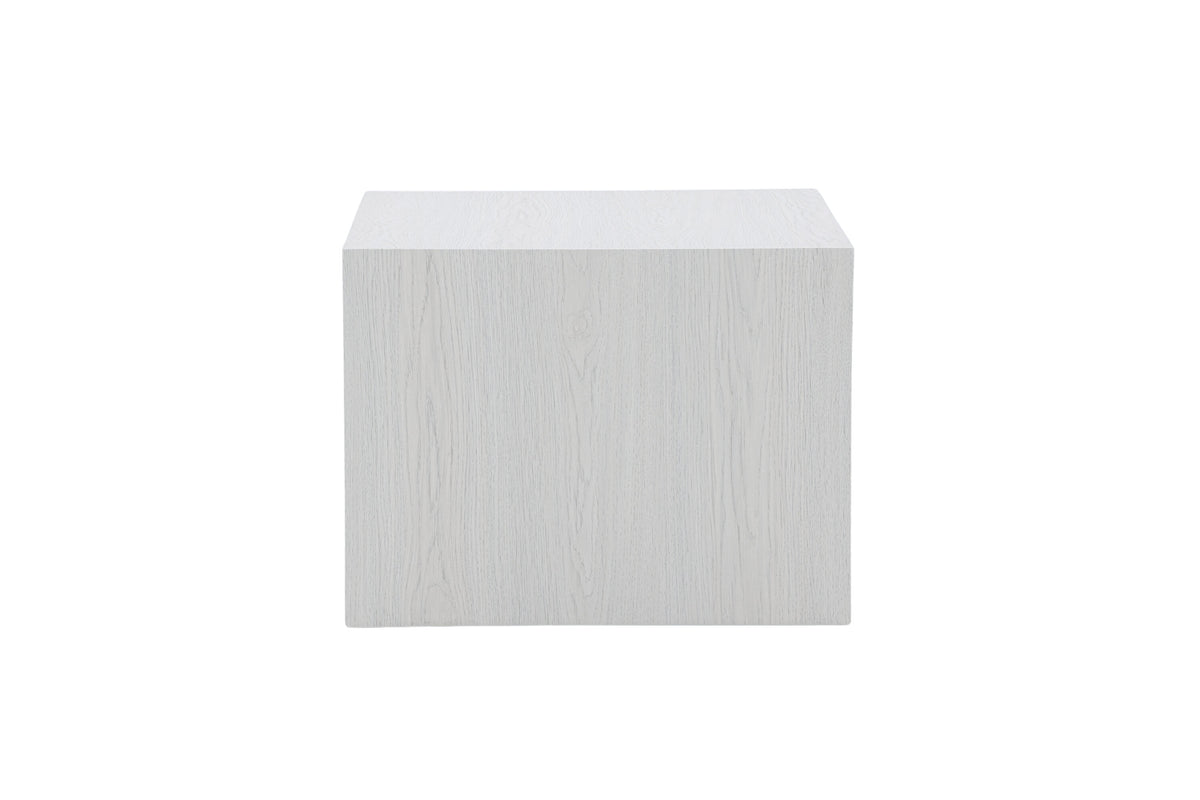 York sofabord - 80 × 60 cm - hvidpigmenteret - billede 7