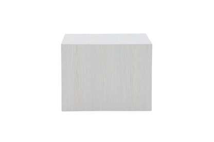 York sofabord - 80 × 60 cm - hvidpigmenteret - billede 7