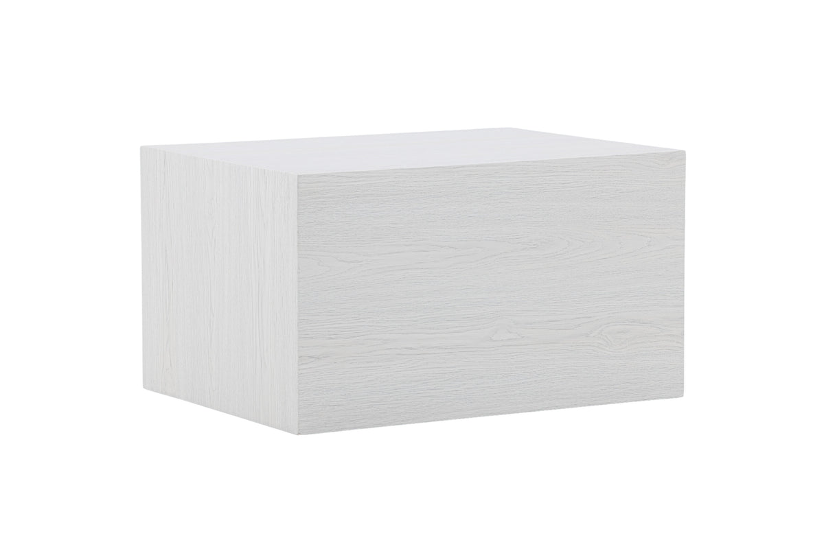 York sofabord - 80 × 60 cm - hvidpigmenteret - billede 9