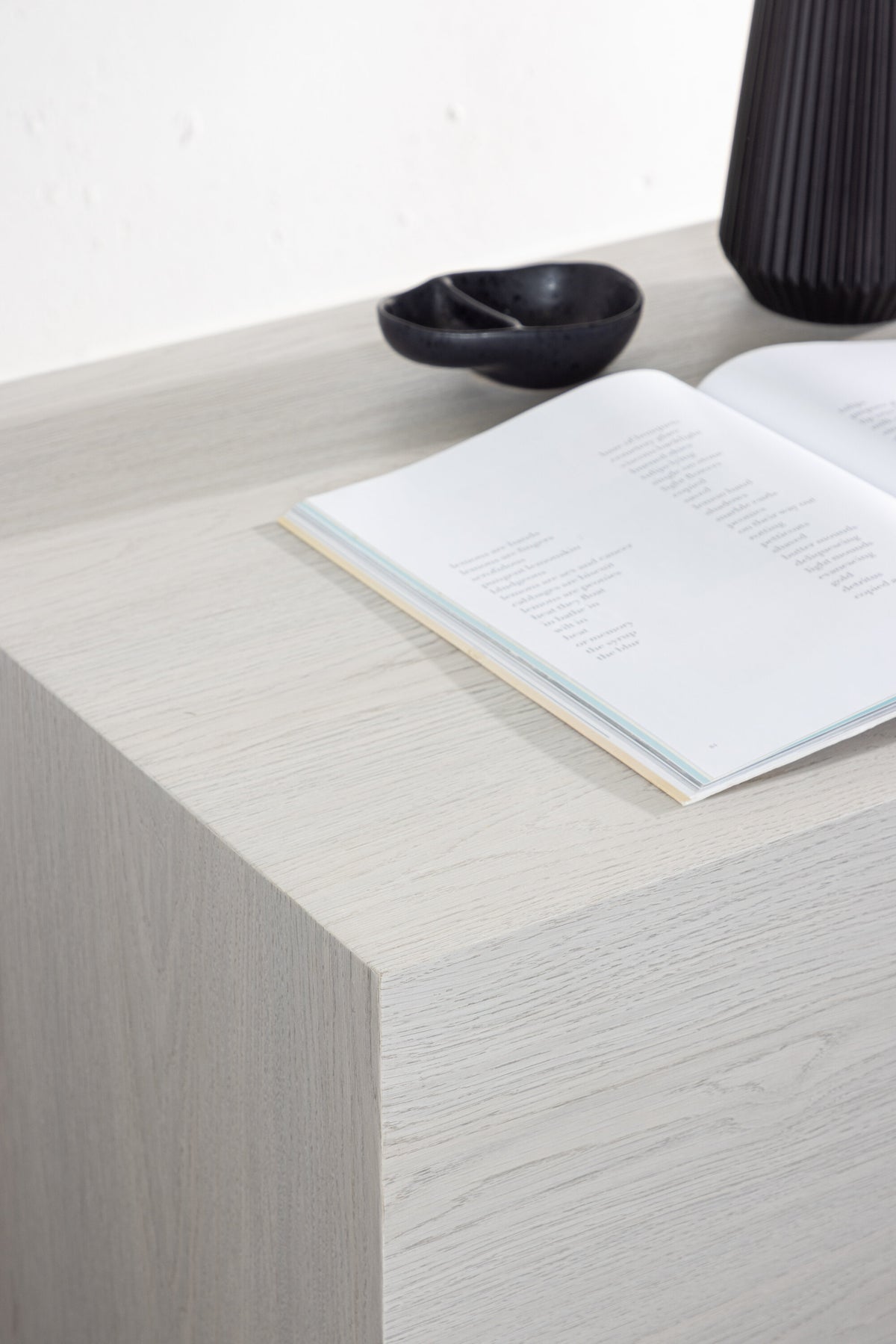 York sofabord - 80 × 60 cm - hvidpigmenteret - billede 20