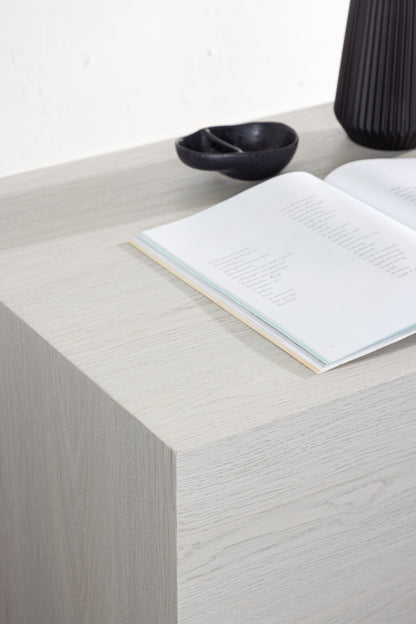 York sofabord - 80 × 60 cm - hvidpigmenteret - billede 20