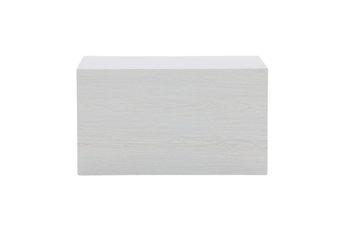 York sofabord - 80 × 60 cm - hvidpigmenteret - billede 10