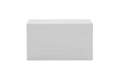 York sofabord - 80 × 60 cm - hvidpigmenteret - billede 10