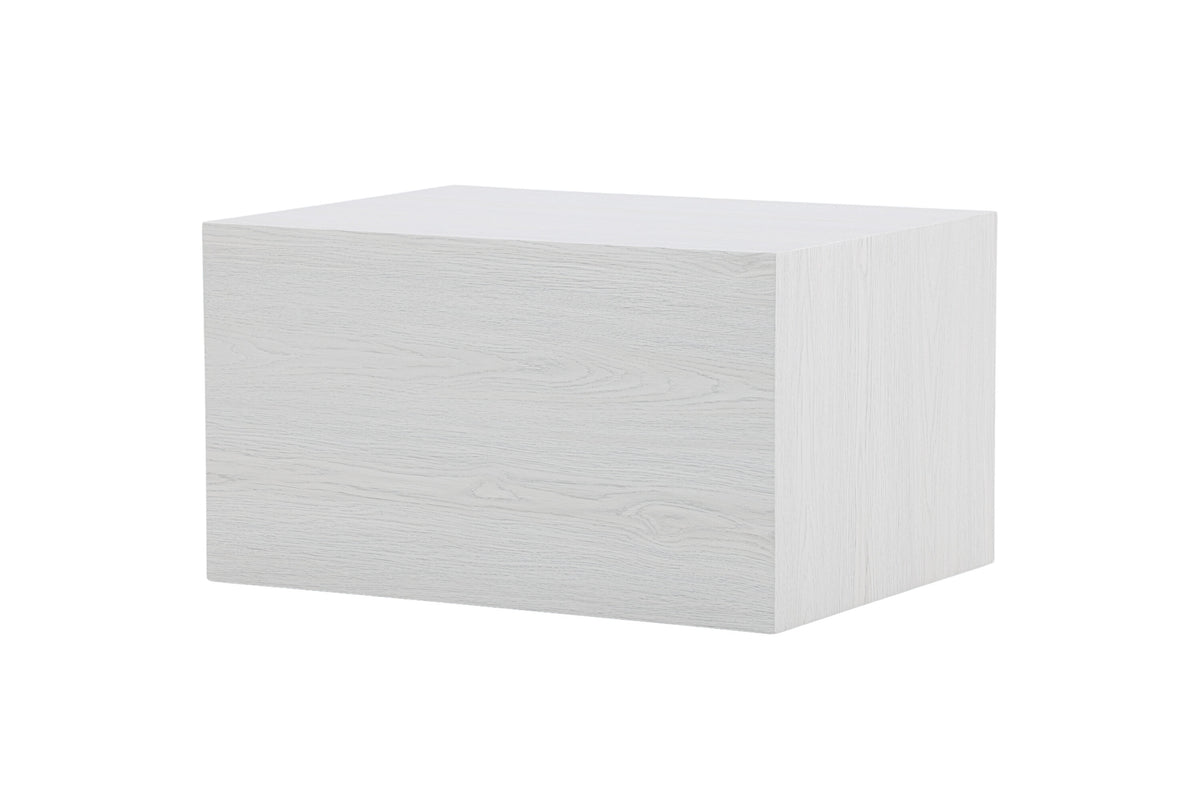 York sofabord - 80 × 60 cm - hvidpigmenteret - billede 11