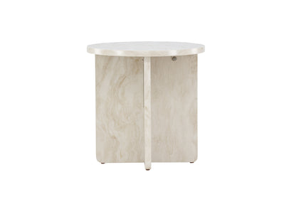 Ålesund Sidebord ⌀50 Beige