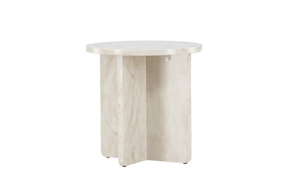 Ålesund Sidebord ⌀50 Beige