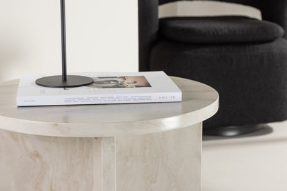Ålesund Sidebord ⌀50 Beige