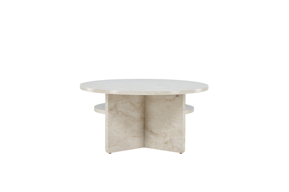 Ålesund sofabord - Ø85 cm - beige - billede 10