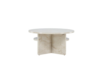 Ålesund sofabord - Ø85 cm - beige - billede 10