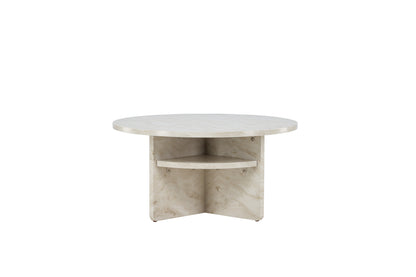 Ålesund Sofabord ⌀85 Beige