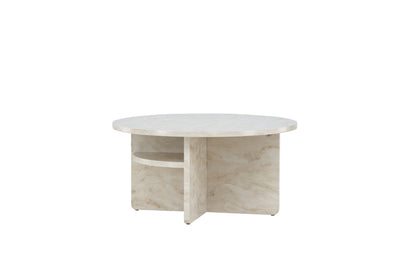 Ålesund sofabord - Ø85 cm - beige - billede 3