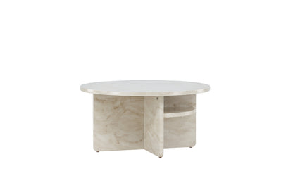 Ålesund sofabord - Ø85 cm - beige - billede 5