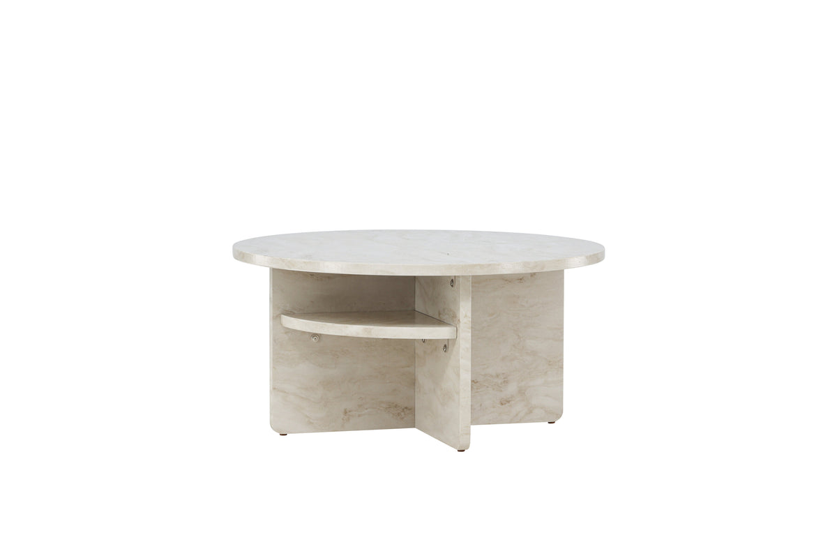 Ålesund sofabord - Ø85 cm - beige - billede 8