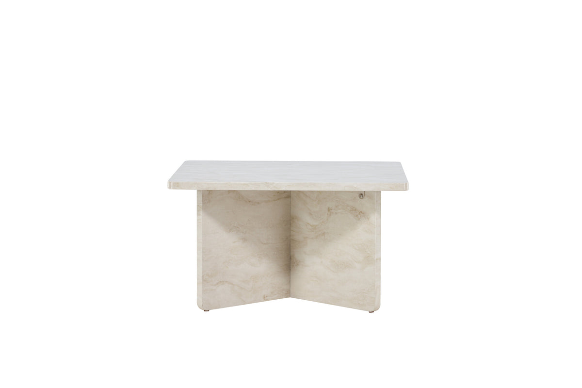 Ålesund sofabord - 75 × 75 cm - beige - billede 10