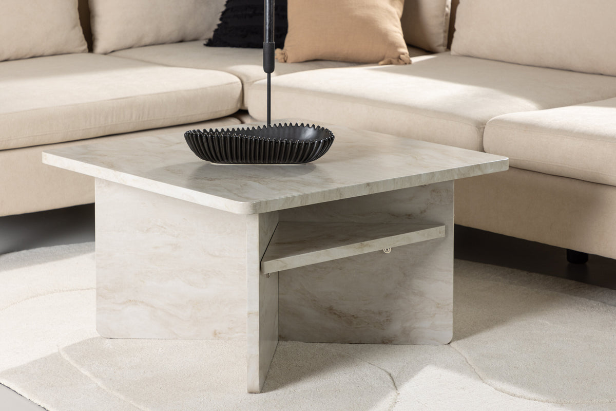 Ålesund sofabord - 75 × 75 cm - beige - billede 13