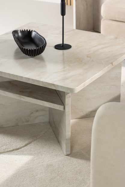Ålesund sofabord - 75 × 75 cm - beige - billede 17