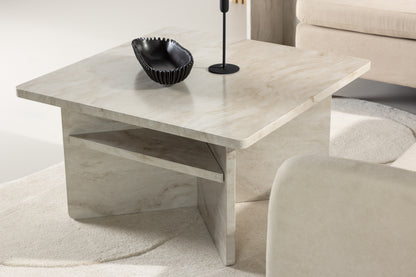 Ålesund Sofabord 75 x 75 Beige