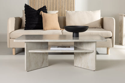 Ålesund sofabord - 120 × 60 cm - beige - billede 13
