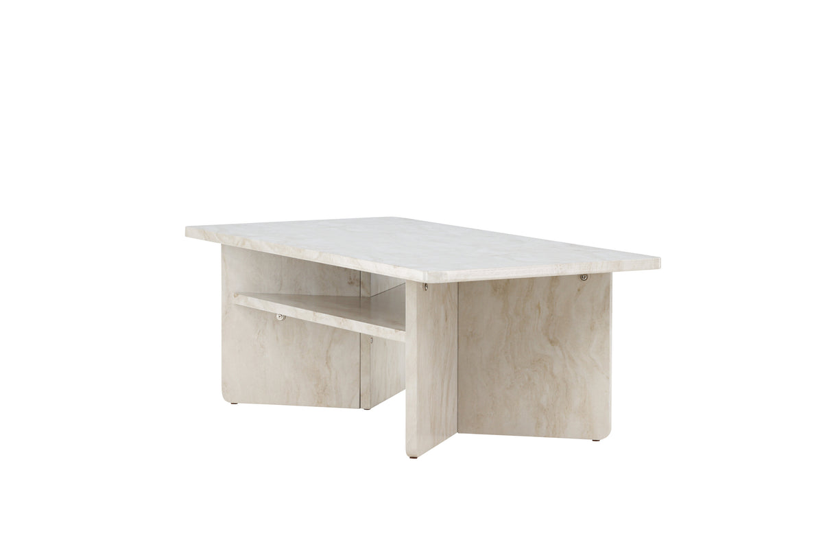Ålesund sofabord - 120 × 60 cm - beige - billede 3