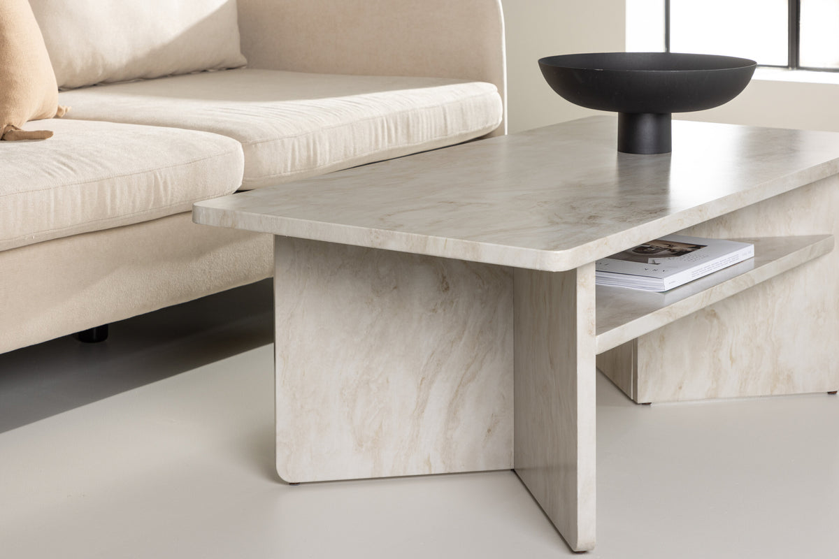 Ålesund sofabord - 120 × 60 cm - beige - billede 15