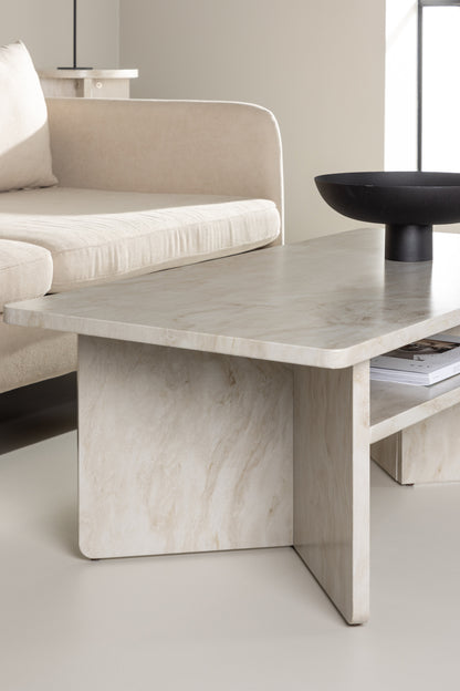 Ålesund sofabord - 120 × 60 cm - beige - billede 18