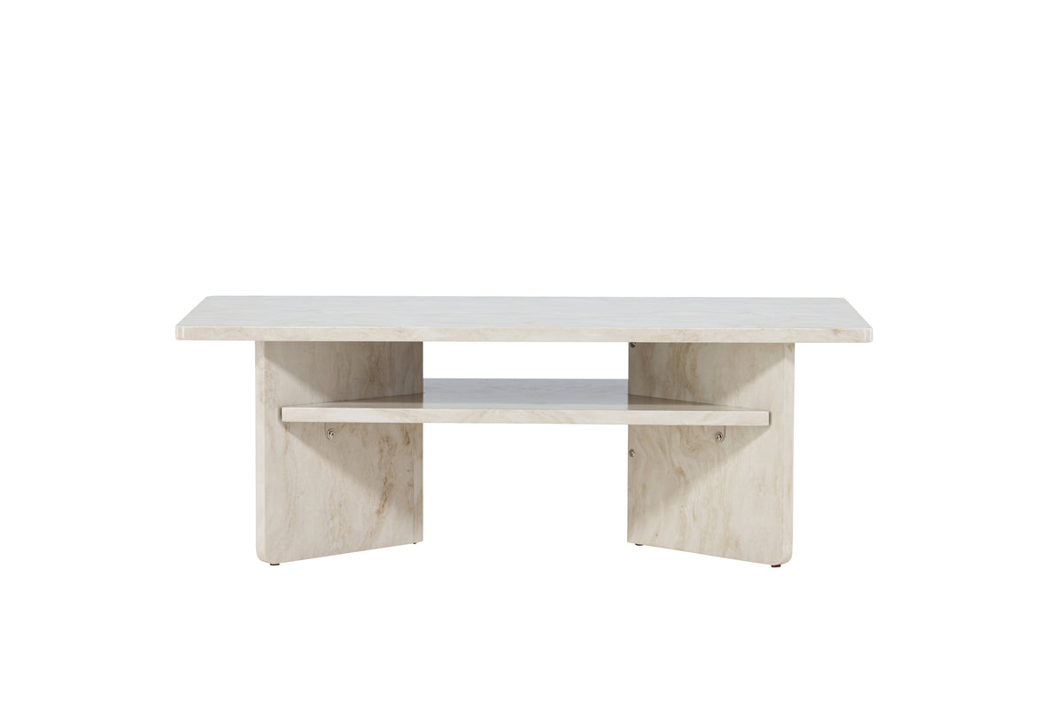 Ålesund sofabord - 120 × 60 cm - beige - billede 7
