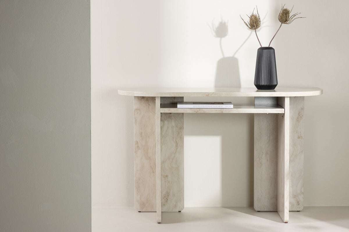Ålesund sidebord - 120 × 40 cm - beige - billede 13