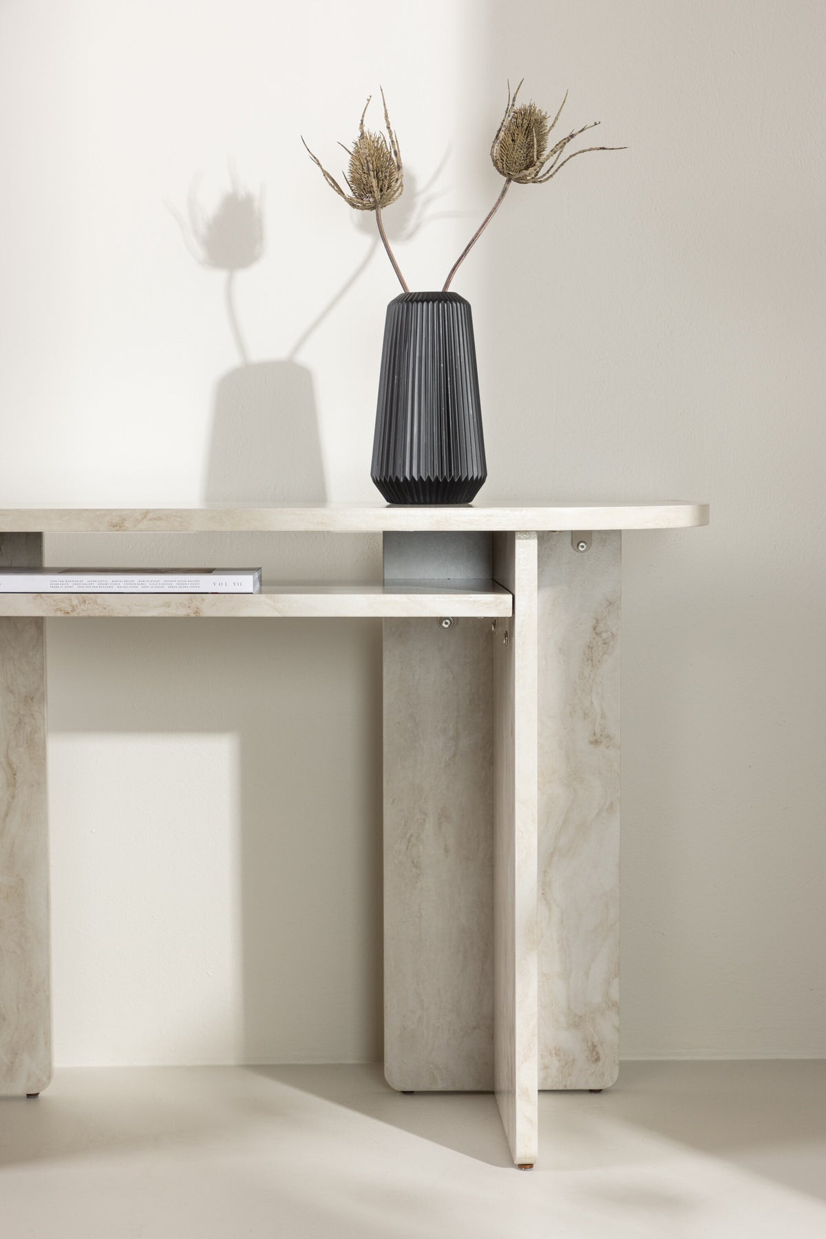 Ålesund sidebord - 120 × 40 cm - beige - billede 18