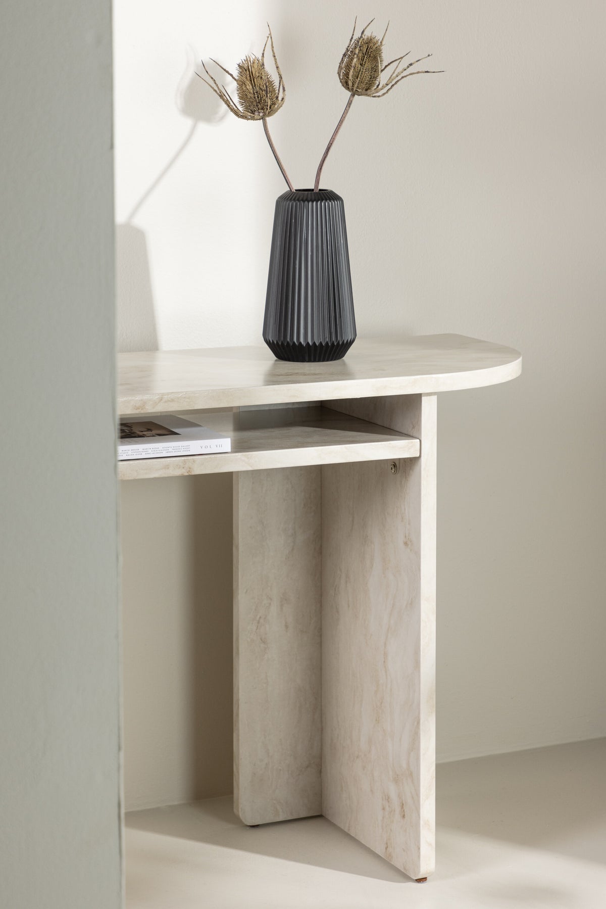 Ålesund sidebord - 120 × 40 cm - beige - billede 19