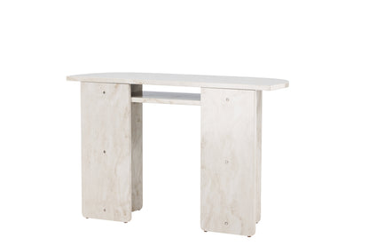 Ålesund sidebord - 120 × 40 cm - beige - billede 8